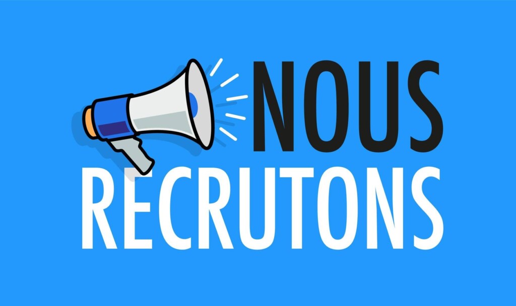 nous recrutons